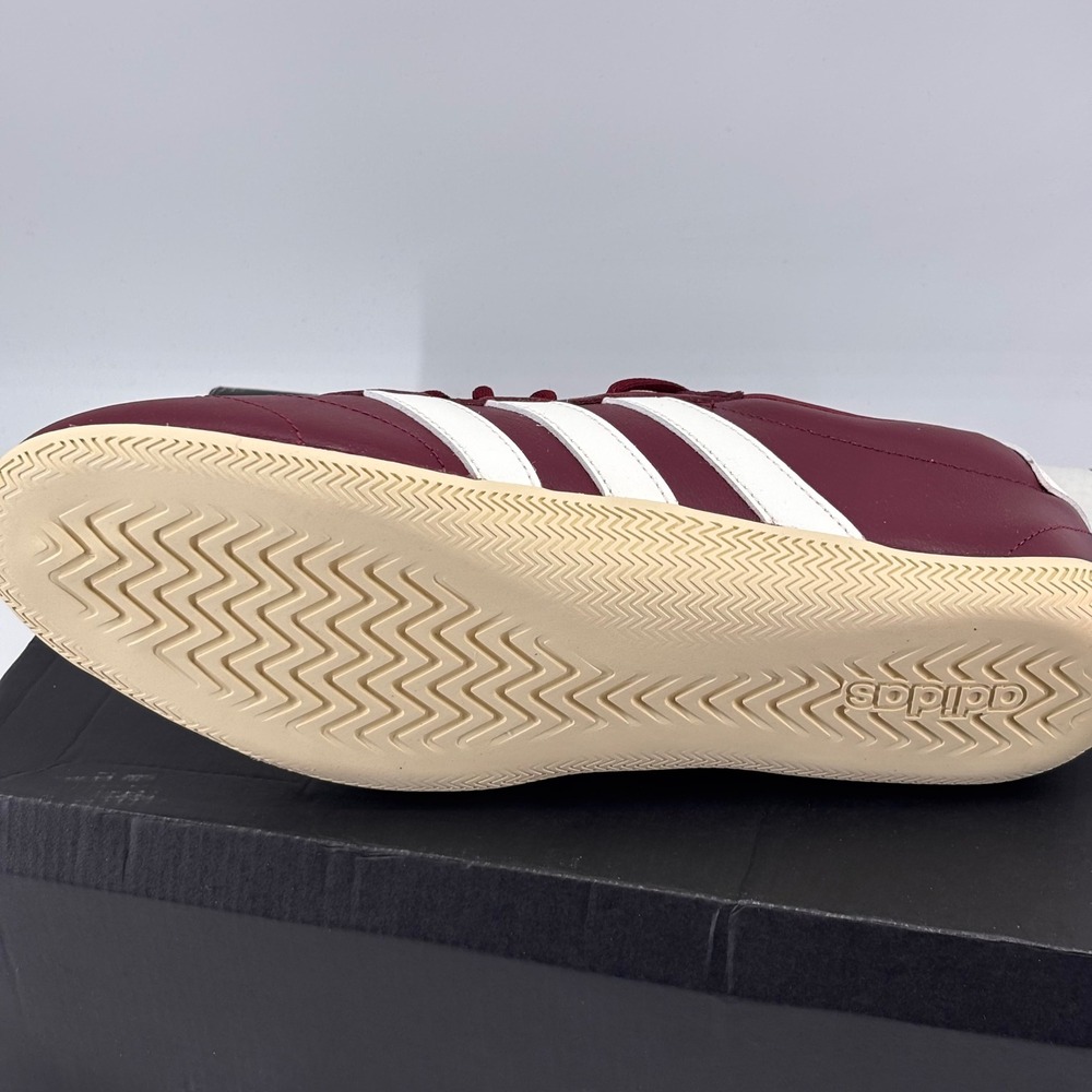 Adidas Grand Court Lo Women 9.5 Burgundy JQ7242 Low Top Sneakers New In Box - Picture 6 of 8